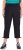Ulla Popken Ultra Light Triple Function Cropped Softshell Pants Black - Jeans & Hosen in Großen Größen – Plus Size Damenmode - 
