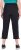 Ulla Popken Ultra Light Triple Function Cropped Softshell Pants Black - Jeans & Hosen in Großen Größen – Plus Size Damenmode - 
