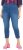 Ulla Popken Cropped Denim Look Stretch Fit Leggings Light Blue Denim - Jeans & Hosen in Großen Größen – Plus Size Damenmode - 