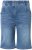 Ulla Popken Denim Wide Leg Elastic Waist Bermuda Shorts Blue Denim - Jeans & Hosen in Großen Größen – Plus Size Damenmode - 