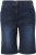 Ulla Popken Denim Wide Leg Elastic Waist Bermuda Shorts Denim Blue - Jeans & Hosen in Großen Größen – Plus Size Damenmode - Jeans & Hosen, EU 42–70