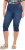 Ulla Popken Denim Elastic Waist Capres Blue Denim - Jeans & Hosen in Großen Größen – Plus Size Damenmode - Jeans & Hosen, EU 42–70