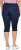 Ulla Popken Denim Elastic Waist Capres Blue - Jeans & Hosen in Großen Größen – Plus Size Damenmode - Jeans & Hosen, EU 42–70