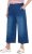 Ulla Popken Denim Culottes Blue - Jeans & Hosen in Großen Größen – Plus Size Damenmode - 