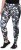 Ulla Popken Quick Drying Botanical Print Sport Leggings Black - Jeans & Hosen in Großen Größen – Plus Size Damenmode - 