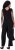 Ulla Popken Draped Sleeveless Glitter Jumpsuit Navy - Jeans & Hosen in Großen Größen – Plus Size Damenmode - 