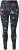 Ulla Popken Quick Drying Celestial Print Sport Leggings Black - Jeans & Hosen in Großen Größen – Plus Size Damenmode - 