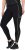 Ulla Popken Neon Seam Quick Drying Performance Leggings Black - Jeans & Hosen in Großen Größen – Plus Size Damenmode - 