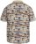 North Latitude 61133 Allover-Print Piqué-Poloshirt Sand - Polo-shirts für herren - Polo-Shirts für Herren in großen Größen