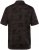 JP1880 Pique with All-over Print Polo Shirt TALL Black - TALL poloshirts - TALL Poloshirts für große Herren