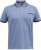 D555 Talbot Pique with Jacquard Collar Polo Shirt Blue - Polo-shirts für herren - Polo-Shirts für Herren in großen Größen