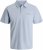 Jack & Jones Brandon Short Sleeve Polo Blue - Polo-shirts für herren - Polo-Shirts für Herren in großen Größen