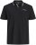 Jack & Jones Blaze Short Sleeve Polo Black - Polo-shirts für herren - Polo-Shirts für Herren in großen Größen