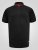 D555 Kennedy Cable Knitted Polo Black - Polo-shirts für herren - Polo-Shirts für Herren in großen Größen