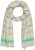 Ulla Popken Glitter Effect Scarf Lime - Accessoires - 