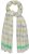 Ulla Popken Glitter Effect Scarf Lime - Accessoires - 