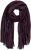 Ulla Popken Metallic Shimmer Scarf Red - Accessoires - Schals für Damen