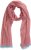 Ulla Popken Thin Stripe Color Contrast Scarf Salsa - Accessoires - Schals für Damen