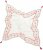 Ulla Popken Tassel Embroidery Scarf Snow White - Accessoires - 