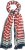 Ulla Popken Mix Stripe Scarf Forest Green - Accessoires - Schals für Damen