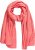 Ulla Popken Muslin Scarf Dark Coral - Accessoires - Schals für Damen