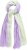 Ulla Popken Fringed Ombre Scarf Pistachio - Accessoires - Schals für Damen