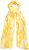 Ulla Popken Circle Print Scarf Yellow - Accessoires - 