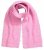 Ulla Popken Ribbed Knit Scarf Dark Pink - Accessoires - Schals für Damen