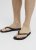 Jack & Jones Logo Palm Print Flip Flop Slippers Anthracite - Herrenschuhe 40-52 - 