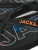 Jack & Jones Logo Palm Print Flip Flop Slippers Anthracite - Herrenschuhe 40-52 - 