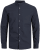 Motley Denim Big Sizes for Men Jack & Jones JOE Shirt Long Sleeve Plain Casual Blue