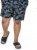D555 DRAKE Slippers With Velcro Fastening Navy - Herrenschuhe 40-52 - 