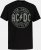 JP1880 AC/DC Graphic Comfort Fit Band T-Shirt Black - Herren-T-shirts - Herren-T-Shirts in großen Größen