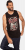JP1880 AC/DC Graphic Band Tank Top Black - Herren-T-shirts - Herren-T-Shirts in großen Größen