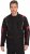 JP1880 Sporty Touring Motorcycle Jacket Black & Red - Motorradbekleidung in Übergrößen - Motorradbekleidung in großen Größen für Herren