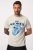 JP1880 Rolling Stones Graphic Comfort Fit Band T-Shirt Light Grey - Herren-T-shirts - Herren-T-Shirts in großen Größen