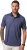 JP1880 Jay-Pi QuickDry Small Print Golf Polo Shirt Navy Blue - Polo-shirts für herren - Polo-Shirts für Herren in großen Größen