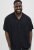 Jack & Jones Jeff Resort Shirt Black - Herrenhemden - Herrenhemden in großen Größen