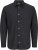 Jack & Jones Breeze Linen Blend Long Sleeve Shirt Black - Herrenhemden in großen Größen - Herrenhemden in großen Größen