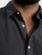 Jack & Jones Breeze Linen Blend Long Sleeve Shirt Black - Herrenhemden in großen Größen - Herrenhemden in großen Größen