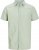 Jack & Jones Breeze Linen Blend Short Sleeve Shirt Iceberg Green - Herrenhemden in großen Größen - Herrenhemden in großen Größen