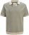 Jack & Jones Ceaston Knit Short Sleeve Sweater Vetiver - Herren-sweater und -hoodies - Herren-Sweater und -Hoodies in großen Größen