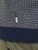 Jack & Jones Ceaston Knit Short Sleeve Sweater Grey/Blue - Herren-sweater und -hoodies - Herren-Sweater und -Hoodies in großen Größen