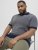 Jack & Jones Ceaston Knit Short Sleeve Sweater Grey/Blue - Herren-sweater und -hoodies - Herren-Sweater und -Hoodies in großen Größen