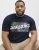 Jack & Jones Hawaii Shape Crew Neck T-Shirt Navy - Herren-T-shirts - Herren-T-Shirts in großen Größen
