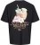 Jack & Jones Botaniq Crew Neck T-Shirt Black - Herren-T-shirts - Herren-T-Shirts in großen Größen