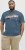 Jack & Jones Hawaii Shape Crew Neck T-Shirt Blue - Herren-T-shirts - Herren-T-Shirts in großen Größen