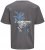 Jack & Jones Hawaii Crew Neck T-Shirt Grey - Herren-T-shirts - Herren-T-Shirts in großen Größen