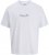 Jack & Jones Marina Crew Neck T-Shirt Bright White/Premium Frost - Herren-T-shirts - Herren-T-Shirts in großen Größen