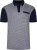 Kam Jeans 5518 Smart Mini Geo-Print Polo Navy - Polo-shirts für herren - Polo-Shirts für Herren in großen Größen